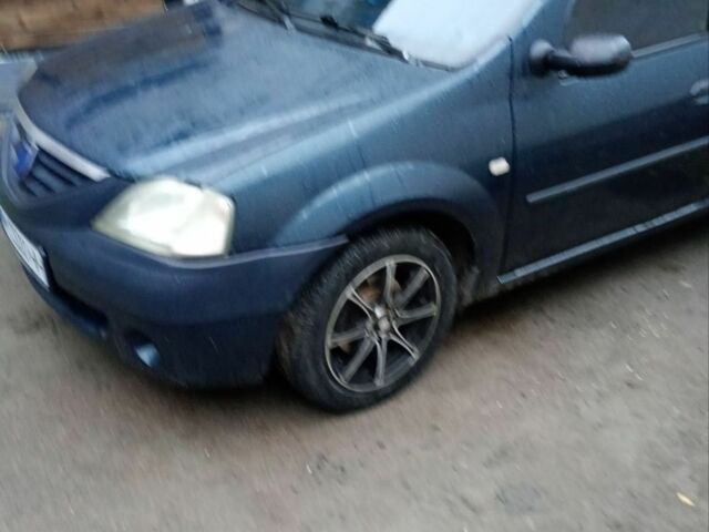 Зеленый Дачия Логан, объемом двигателя 1.4 л и пробегом 305 тыс. км за 2800 $, фото 1 на Automoto.ua