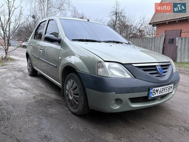 Зеленый Дачия Логан, объемом двигателя 1.39 л и пробегом 148 тыс. км за 3680 $, фото 2 на Automoto.ua