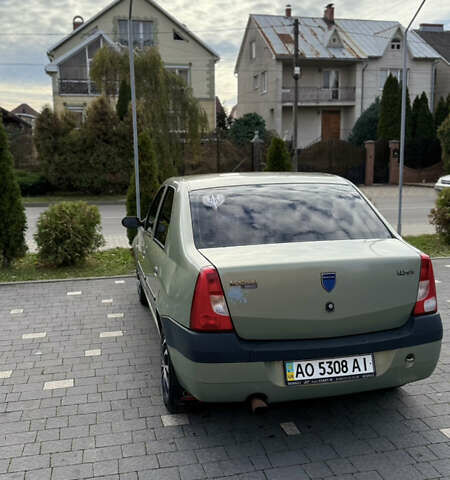 Зеленый Дачия Логан, объемом двигателя 1.39 л и пробегом 80 тыс. км за 3700 $, фото 7 на Automoto.ua