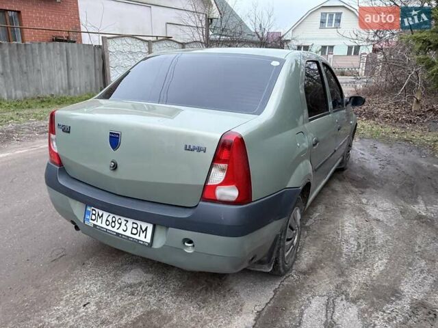Зеленый Дачия Логан, объемом двигателя 1.39 л и пробегом 148 тыс. км за 3680 $, фото 1 на Automoto.ua