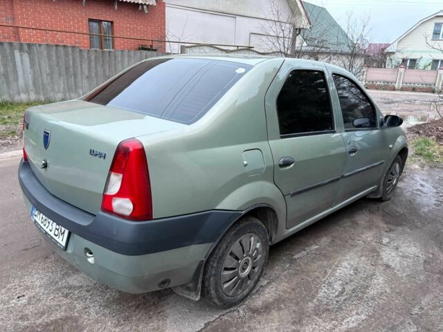 Зелений Дачія Logan, об'ємом двигуна 1.4 л та пробігом 148 тис. км за 3680 $, фото 1 на Automoto.ua
