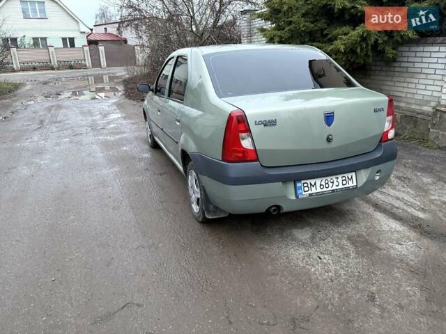 Зеленый Дачия Логан, объемом двигателя 1.39 л и пробегом 148 тыс. км за 3680 $, фото 6 на Automoto.ua