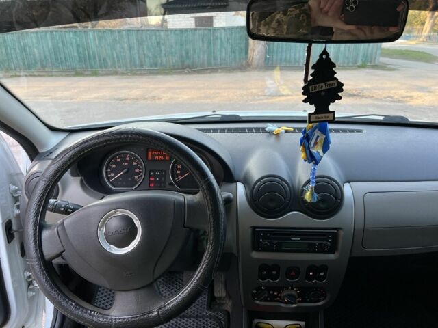 Белый Дачия Сандеро, объемом двигателя 1.1 л и пробегом 245 тыс. км за 4200 $, фото 6 на Automoto.ua