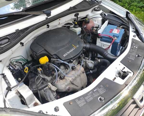 Білий Дачія Sandero, об'ємом двигуна 1.4 л та пробігом 225 тис. км за 2900 $, фото 4 на Automoto.ua