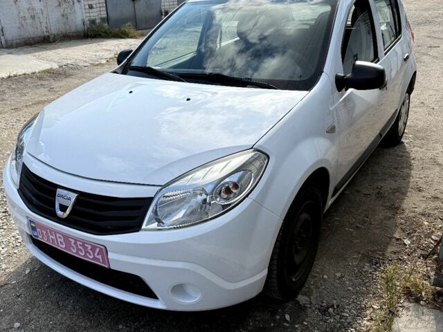Білий Дачія Sandero, об'ємом двигуна 1.2 л та пробігом 235 тис. км за 4200 $, фото 2 на Automoto.ua