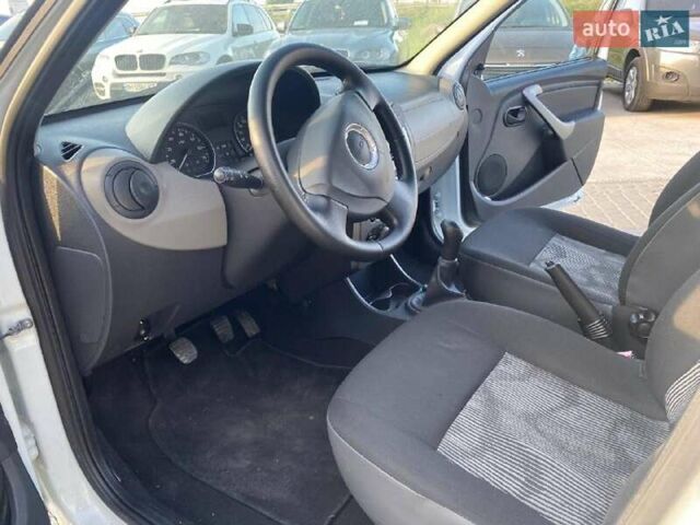 Белый Дачия Сандеро, объемом двигателя 1.2 л и пробегом 133 тыс. км за 4990 $, фото 12 на Automoto.ua