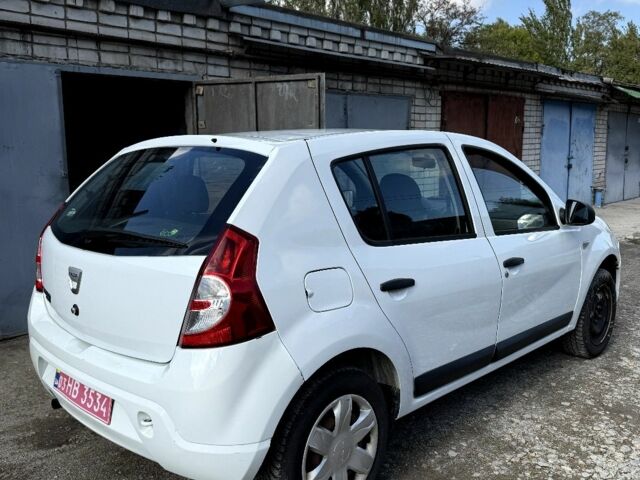 Білий Дачія Sandero, об'ємом двигуна 1.2 л та пробігом 235 тис. км за 4200 $, фото 3 на Automoto.ua