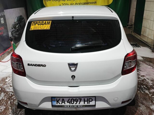 Білий Дачія Sandero, об'ємом двигуна 1.1 л та пробігом 204 тис. км за 4900 $, фото 6 на Automoto.ua