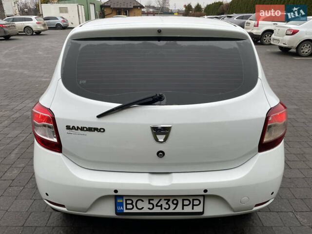 Белый Дачия Сандеро, объемом двигателя 0.9 л и пробегом 127 тыс. км за 4900 $, фото 14 на Automoto.ua