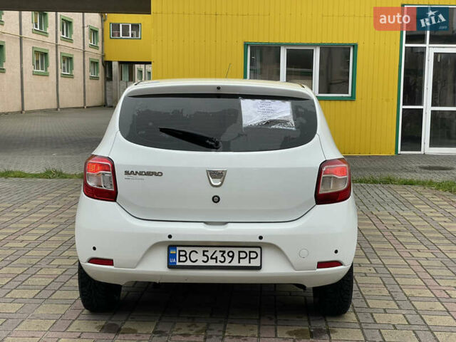 Белый Дачия Сандеро, объемом двигателя 0.9 л и пробегом 127 тыс. км за 5250 $, фото 15 на Automoto.ua