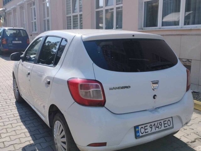 Білий Дачія Sandero, об'ємом двигуна 1.1 л та пробігом 245 тис. км за 4500 $, фото 3 на Automoto.ua