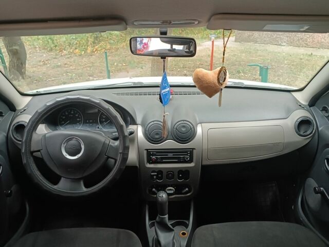 Белый Дачия Сандеро, объемом двигателя 1.6 л и пробегом 198 тыс. км за 5000 $, фото 6 на Automoto.ua