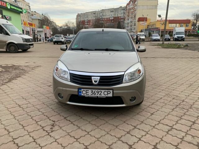 Бежевий Дачія Sandero, об'ємом двигуна 0.16 л та пробігом 165 тис. км за 5200 $, фото 3 на Automoto.ua