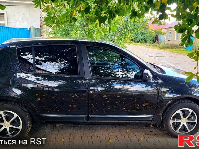 Чорний Дачія Sandero, об'ємом двигуна 1.6 л та пробігом 224 тис. км за 4800 $, фото 3 на Automoto.ua