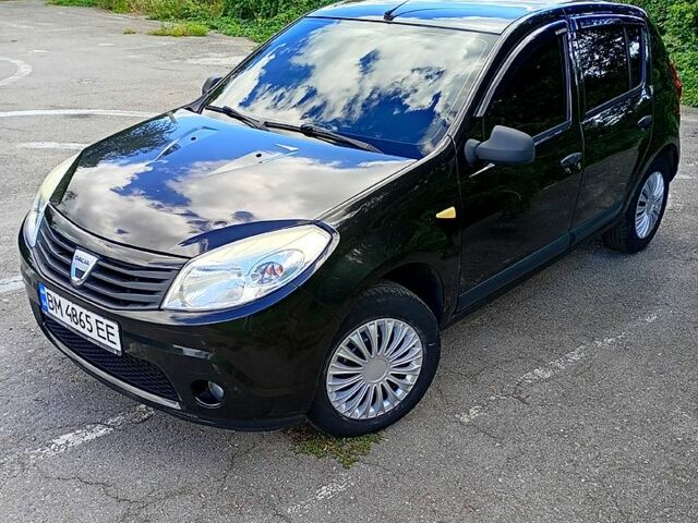Черный Дачия Сандеро, объемом двигателя 1.1 л и пробегом 192 тыс. км за 4700 $, фото 5 на Automoto.ua