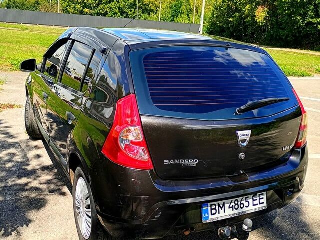 Черный Дачия Сандеро, объемом двигателя 1.1 л и пробегом 192 тыс. км за 4700 $, фото 1 на Automoto.ua