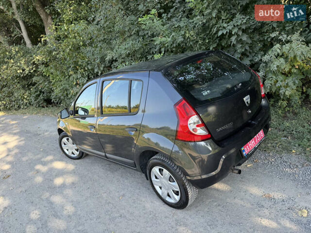 Черный Дачия Сандеро, объемом двигателя 1.2 л и пробегом 180 тыс. км за 4900 $, фото 18 на Automoto.ua