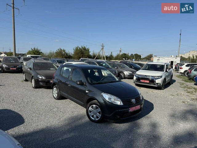 Черный Дачия Сандеро, объемом двигателя 1.2 л и пробегом 180 тыс. км за 4900 $, фото 32 на Automoto.ua
