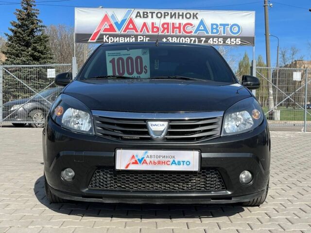 Чорний Дачія Sandero, об'ємом двигуна 0.15 л та пробігом 293 тис. км за 5400 $, фото 1 на Automoto.ua