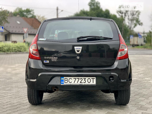 Чорний Дачія Sandero, об'ємом двигуна 1.4 л та пробігом 160 тис. км за 5800 $, фото 8 на Automoto.ua