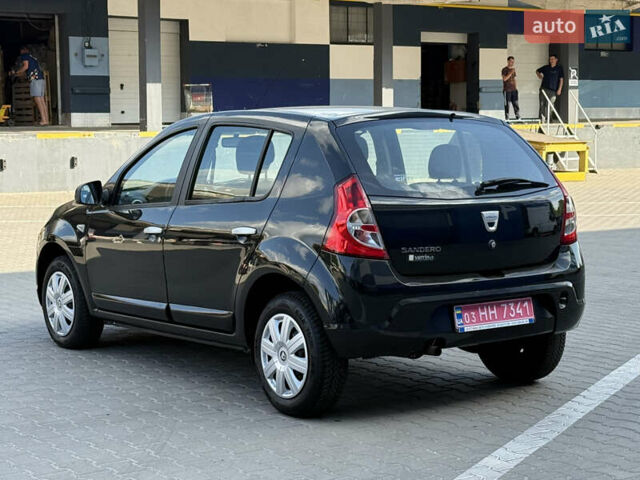 Чорний Дачія Sandero, об'ємом двигуна 1.6 л та пробігом 131 тис. км за 5999 $, фото 9 на Automoto.ua