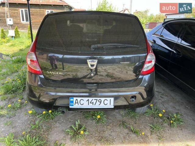 Чорний Дачія Sandero, об'ємом двигуна 1.15 л та пробігом 230 тис. км за 4300 $, фото 3 на Automoto.ua