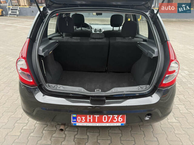 Черный Дачия Сандеро, объемом двигателя 1.6 л и пробегом 131 тыс. км за 5750 $, фото 22 на Automoto.ua