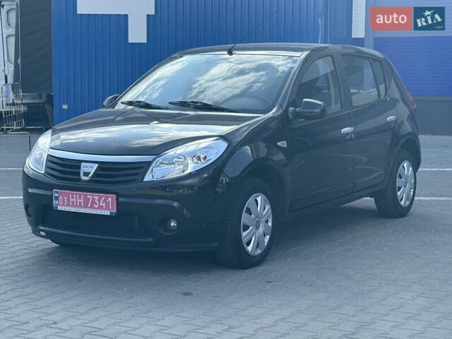 Чорний Дачія Sandero, об'ємом двигуна 1.6 л та пробігом 170 тис. км за 5999 $, фото 12 на Automoto.ua