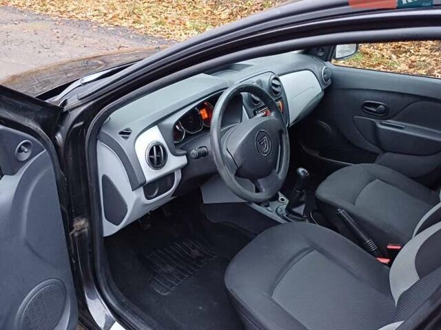 Черный Дачия Сандеро, объемом двигателя 1.2 л и пробегом 148 тыс. км за 4999 $, фото 13 на Automoto.ua