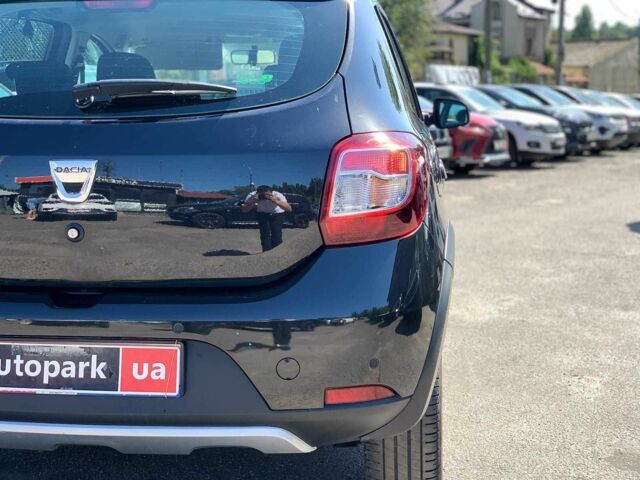 Черный Дачия Сандеро, объемом двигателя 0.9 л и пробегом 211 тыс. км за 6980 $, фото 8 на Automoto.ua