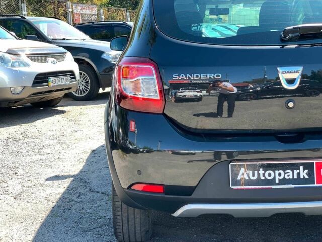 Черный Дачия Сандеро, объемом двигателя 0.9 л и пробегом 211 тыс. км за 6980 $, фото 9 на Automoto.ua