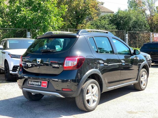 Черный Дачия Сандеро, объемом двигателя 0.9 л и пробегом 211 тыс. км за 6980 $, фото 4 на Automoto.ua