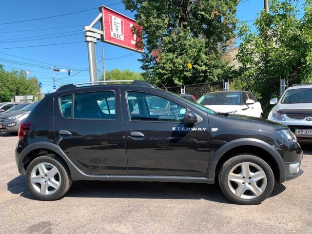 Черный Дачия Сандеро, объемом двигателя 0.9 л и пробегом 211 тыс. км за 6980 $, фото 3 на Automoto.ua