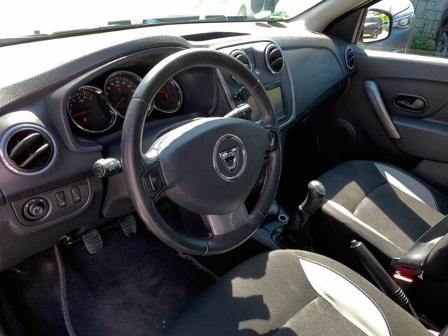 Черный Дачия Сандеро, объемом двигателя 0.9 л и пробегом 211 тыс. км за 6980 $, фото 20 на Automoto.ua