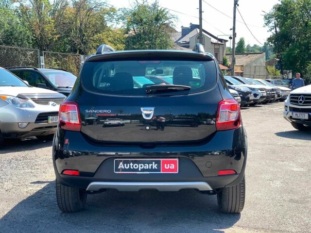 Черный Дачия Сандеро, объемом двигателя 0.9 л и пробегом 211 тыс. км за 6980 $, фото 5 на Automoto.ua