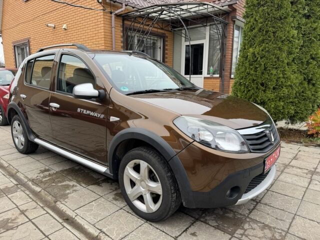 Коричневый Дачия Сандеро, объемом двигателя 1.6 л и пробегом 189 тыс. км за 6300 $, фото 2 на Automoto.ua