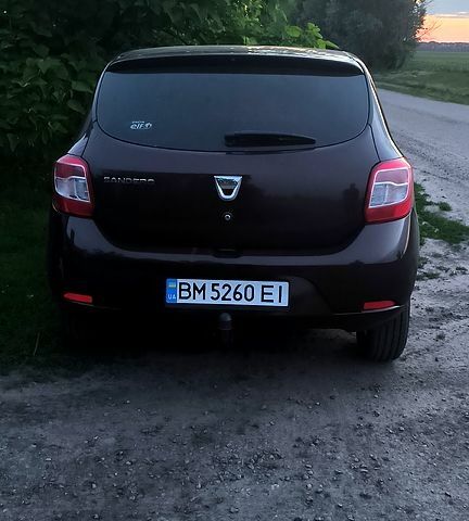 Дачия Сандеро 2016 в Ромнах на Automoto.ua Коричневый Дачия Сандеро, объемом двигателя 1.5 л и пробегом 260 тыс. км за 8300 $, фото 1 на Automoto.ua