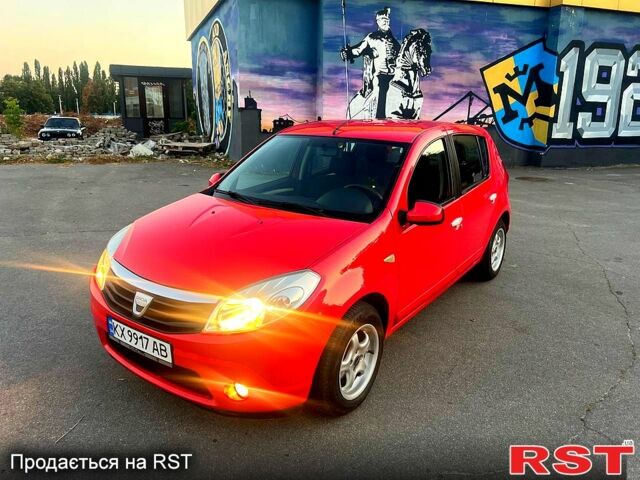 Червоний Дачія Sandero, об'ємом двигуна 1.6 л та пробігом 232 тис. км за 4800 $, фото 1 на Automoto.ua