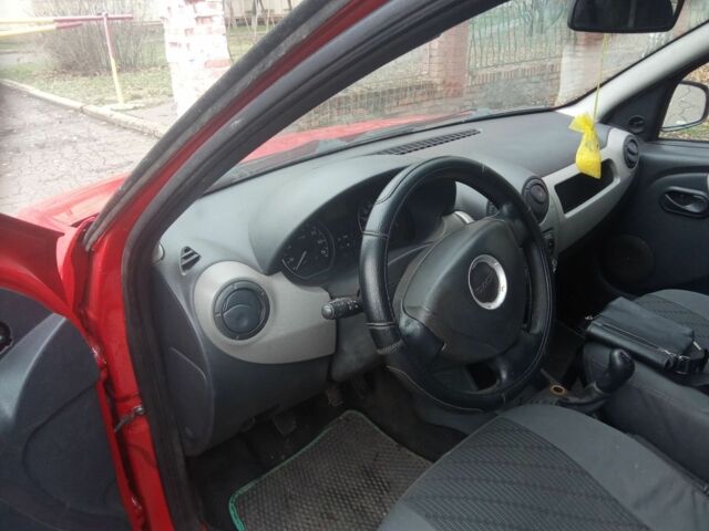 Червоний Дачія Sandero, об'ємом двигуна 1.4 л та пробігом 160 тис. км за 4400 $, фото 5 на Automoto.ua