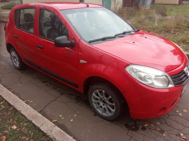 Червоний Дачія Sandero, об'ємом двигуна 1.4 л та пробігом 160 тис. км за 4400 $, фото 3 на Automoto.ua