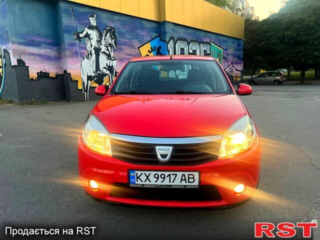 Червоний Дачія Sandero, об'ємом двигуна 1.6 л та пробігом 232 тис. км за 4800 $, фото 3 на Automoto.ua