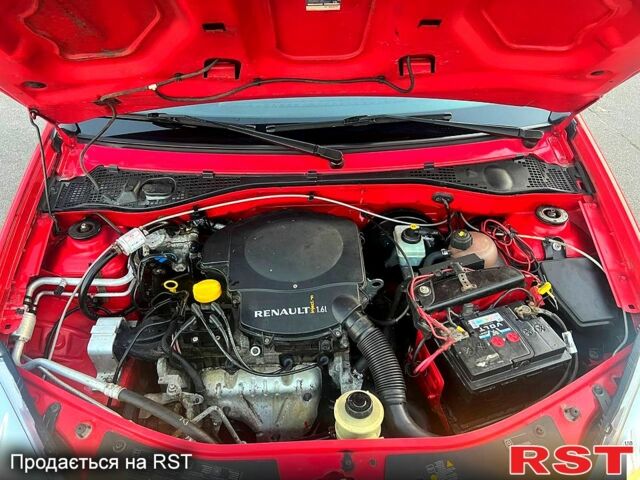 Червоний Дачія Sandero, об'ємом двигуна 1.6 л та пробігом 232 тис. км за 4800 $, фото 4 на Automoto.ua