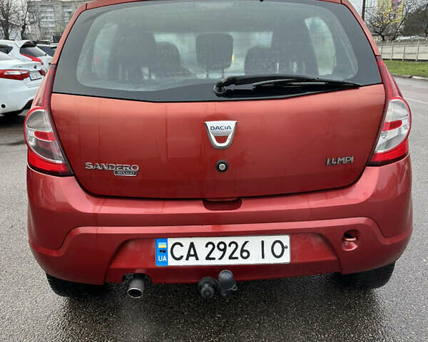 Красный Дачия Сандеро, объемом двигателя 1.4 л и пробегом 234 тыс. км за 4199 $, фото 3 на Automoto.ua