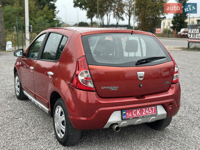 Червоний Дачія Sandero, об'ємом двигуна 1.4 л та пробігом 166 тис. км за 5600 $, фото 11 на Automoto.ua