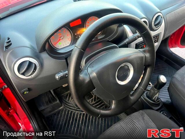 Червоний Дачія Sandero, об'ємом двигуна 1.6 л та пробігом 232 тис. км за 4800 $, фото 9 на Automoto.ua