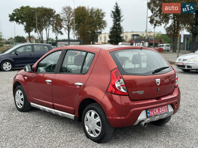 Червоний Дачія Sandero, об'ємом двигуна 1.4 л та пробігом 166 тис. км за 5600 $, фото 13 на Automoto.ua