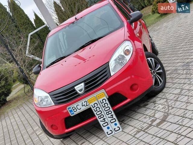 Красный Дачия Сандеро, объемом двигателя 1.4 л и пробегом 103 тыс. км за 4499 $, фото 16 на Automoto.ua