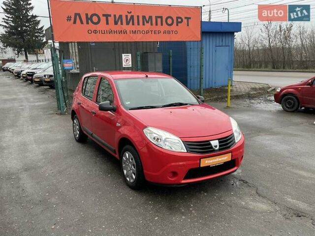 Красный Дачия Сандеро, объемом двигателя 1.2 л и пробегом 205 тыс. км за 4800 $, фото 49 на Automoto.ua