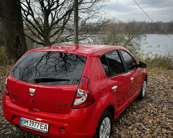 Красный Дачия Сандеро, объемом двигателя 1.4 л и пробегом 152 тыс. км за 4500 $, фото 5 на Automoto.ua