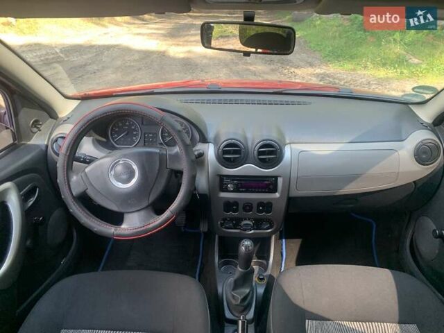 Червоний Дачія Sandero, об'ємом двигуна 1.39 л та пробігом 181 тис. км за 3999 $, фото 6 на Automoto.ua